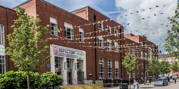 The refectory building