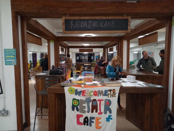Picture of a Repair Cafe stall at the Union