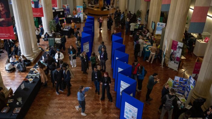 Poster exhibition in Parkinson Court