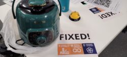 An item which has been fixed at the Repair Café