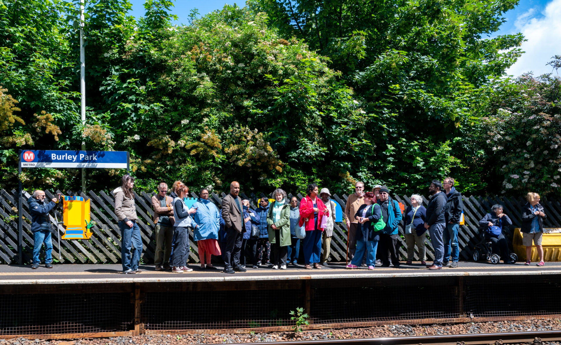 Creating a Shared Sense of Place: Community Art at Burley Park Station