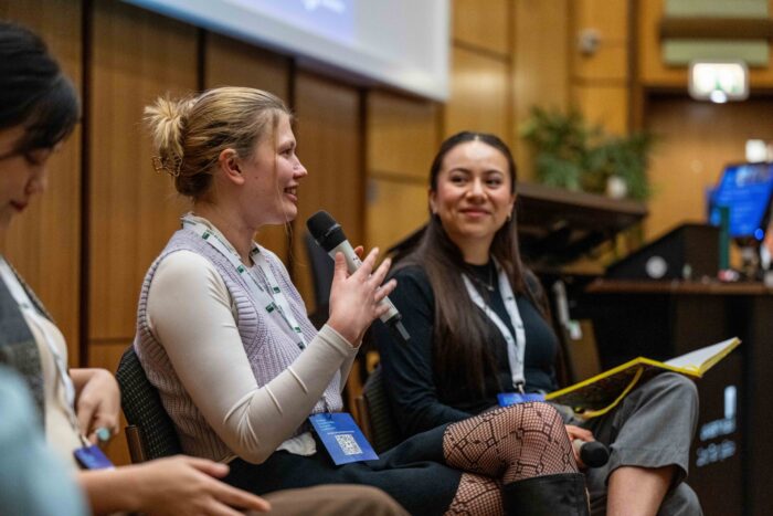 Student panel at Student Sustainability Research Conference 2026